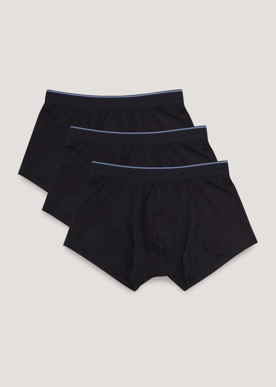 3 Pack Black Hipsters