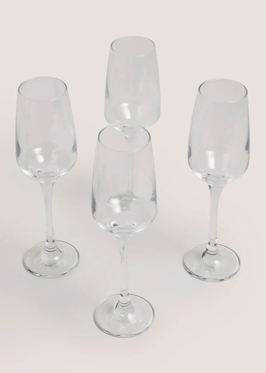 4 Pack Luna Glass Tumblers