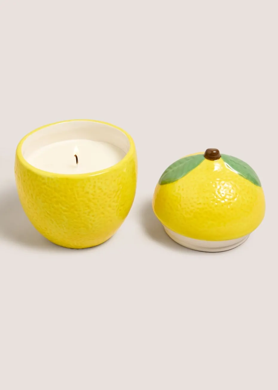 Amalfi Lemon Shape Candle