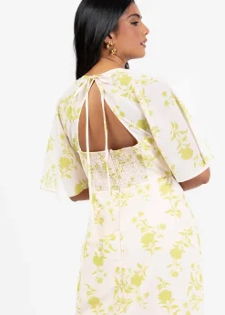 Anaya With Love Multi Coloured Floral Keyhole Back Maxi Dress