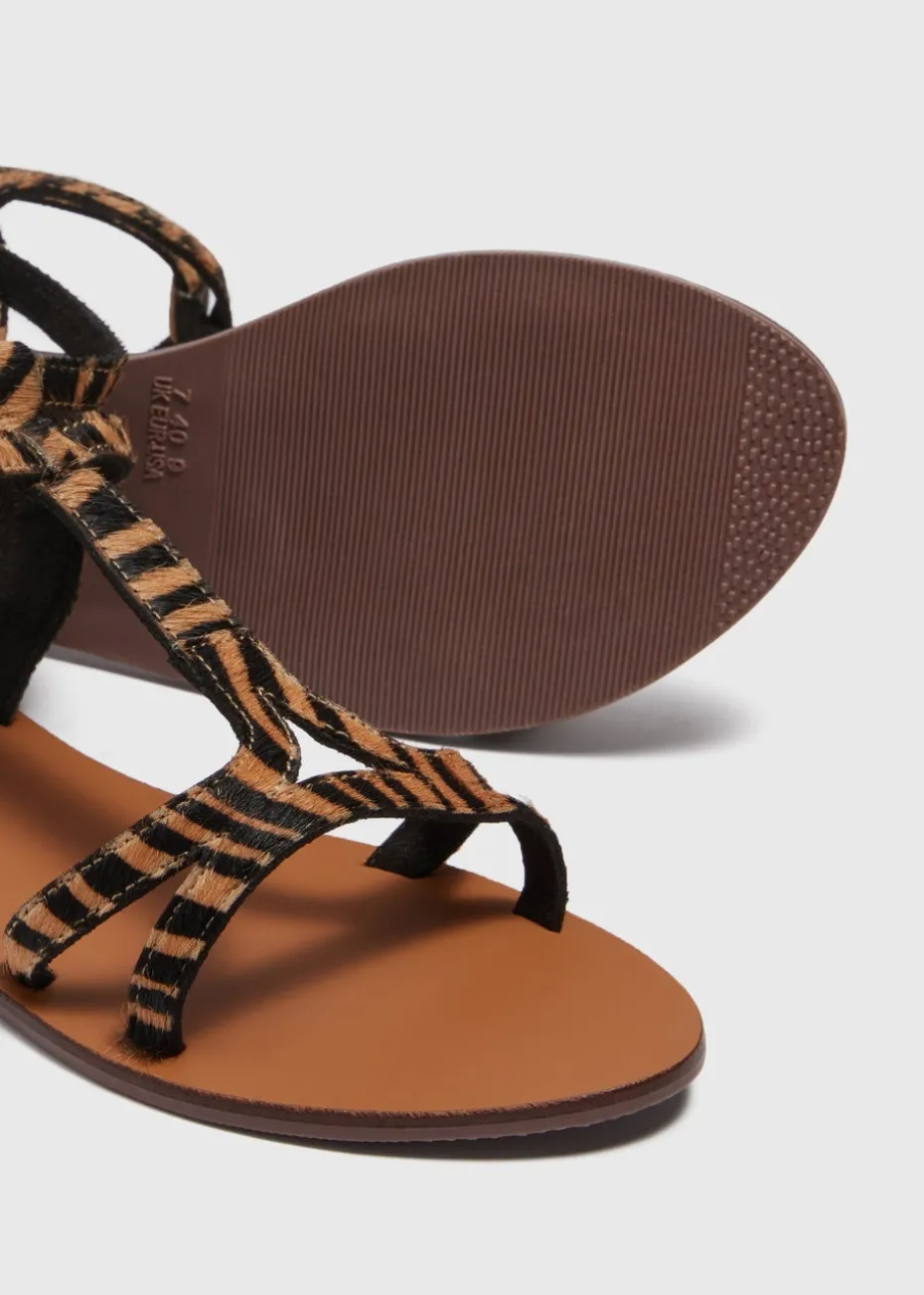 Animal Print Sandals