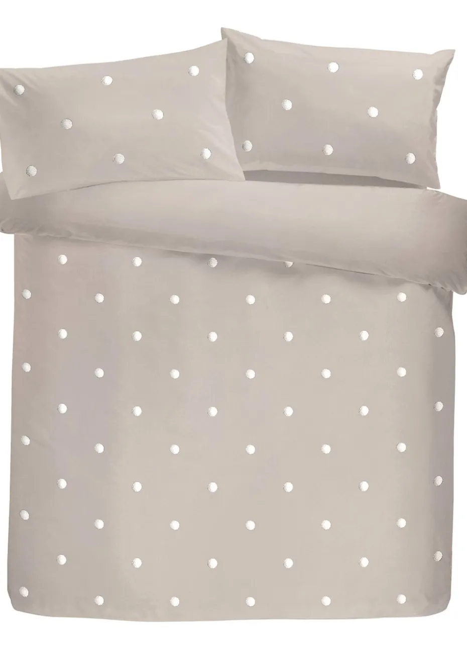 Appletree Dot Garden Beige Duvet Cover Set