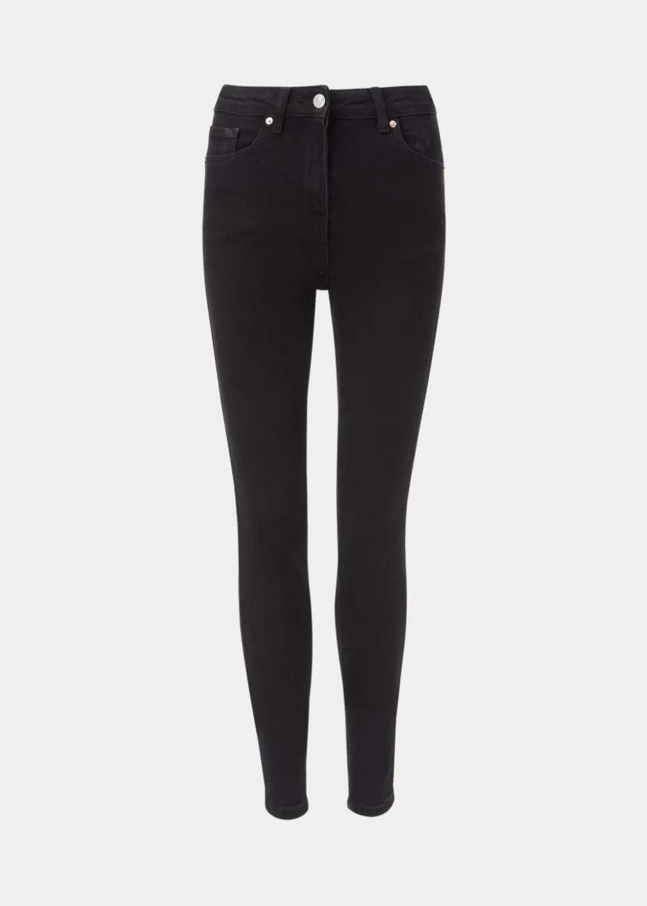 April Black Skinny Jeans (Long Length)