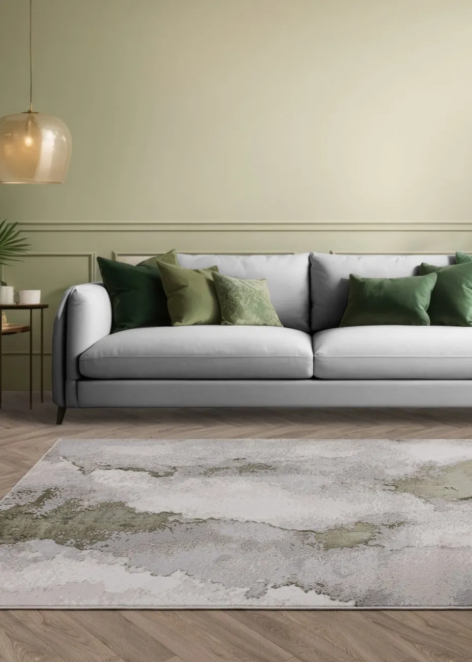 Asiatic Stellar Olive Grey Rug
