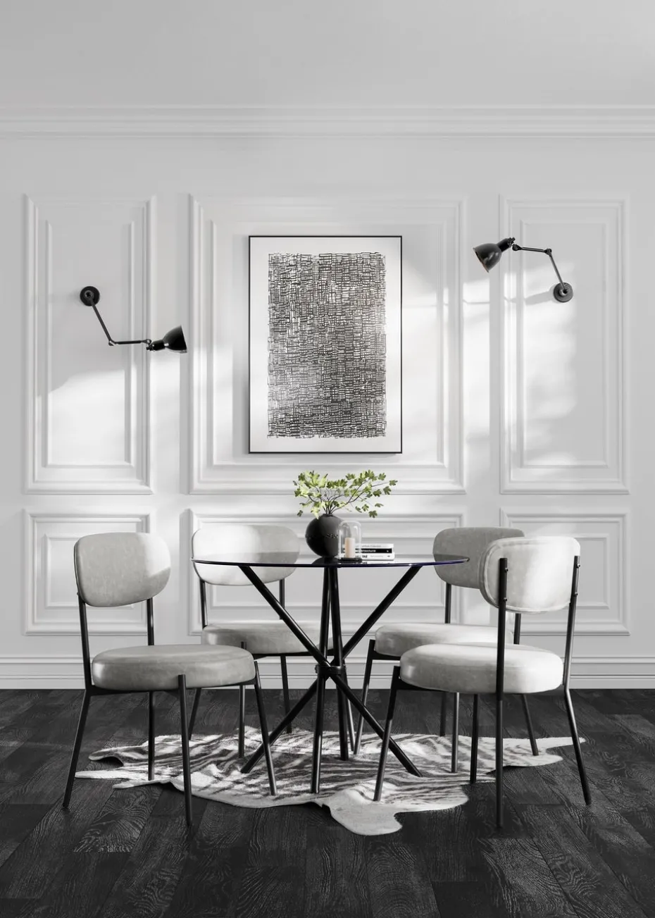 Aura Toby Graphite Dining Chair (2 Per Pack)