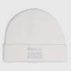Baby Cream Born In 2025 Beanie (Newborn-6mths)