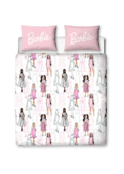 Barbie Figures Double Rotary Duvet Set