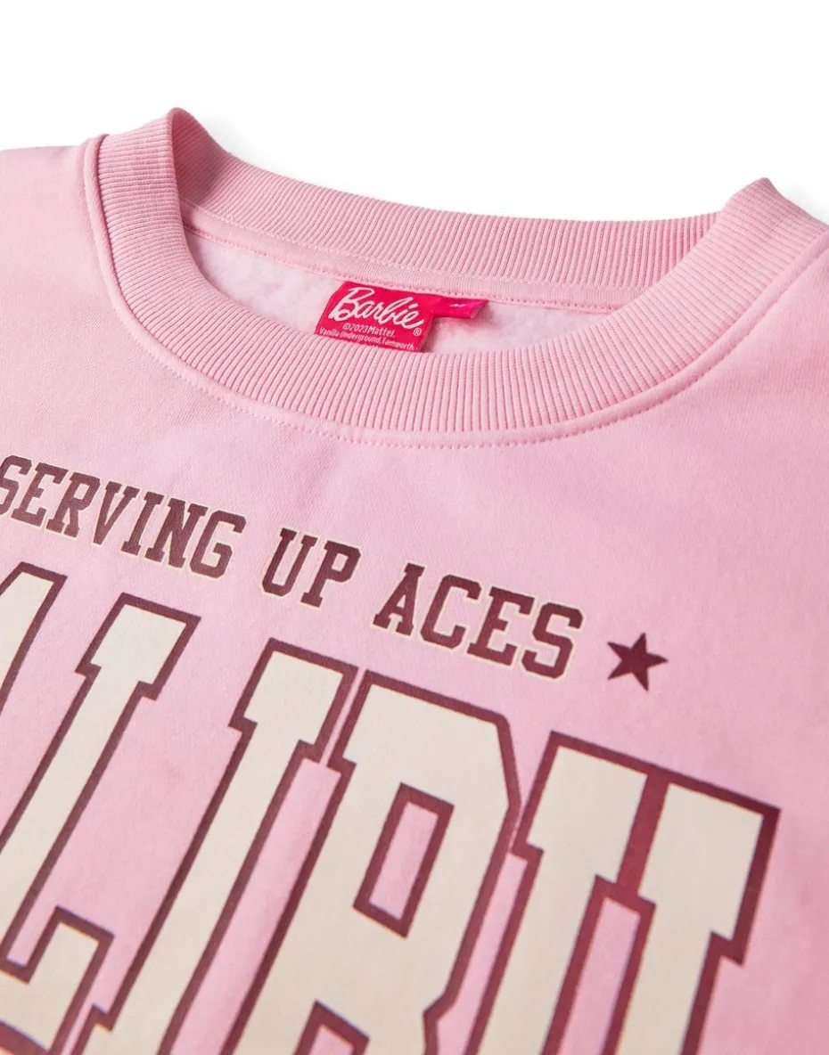 Barbie Pink Malibu Club Sweatshirt