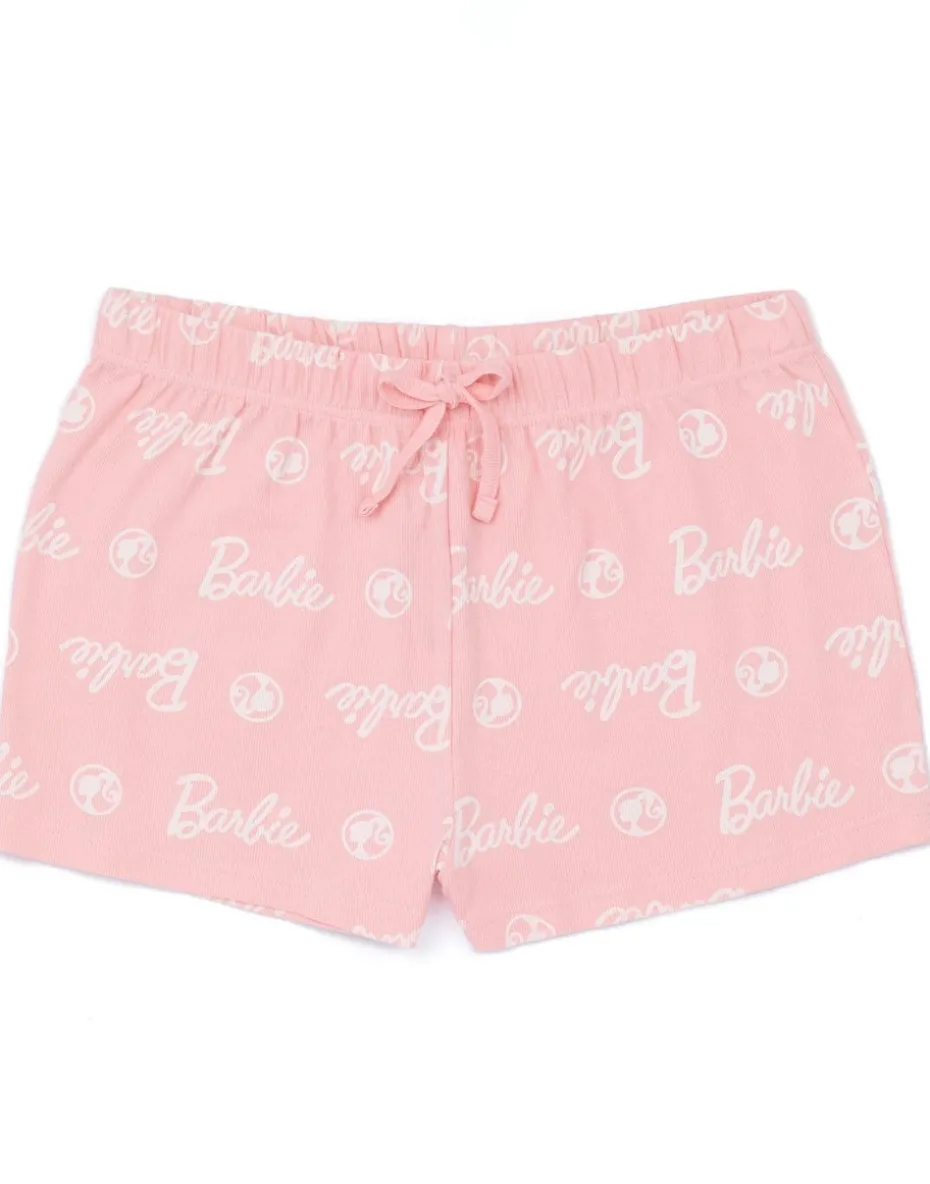 Barbie Pink Vest and Shorts Pyjama Set