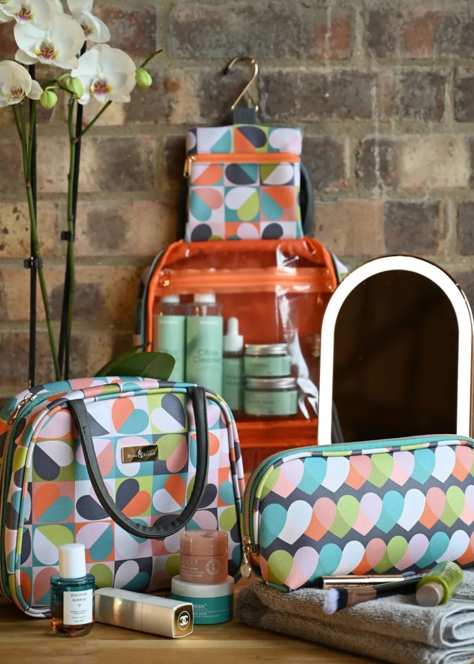 Beau & Elliot Multi Coloured Carnaby Cosmetic Bag Eclipse