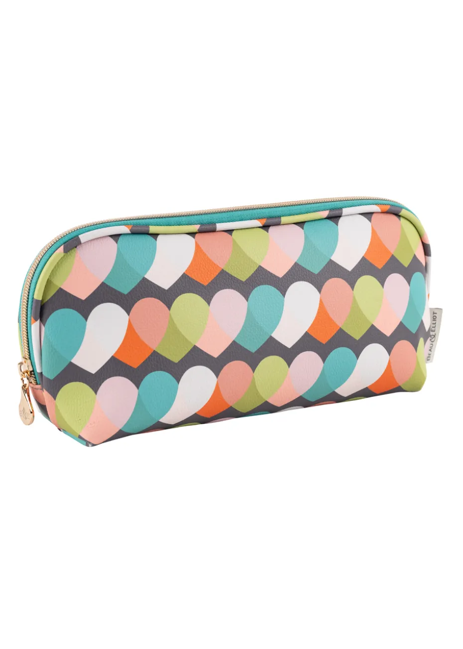 Beau & Elliot Multi Coloured Carnaby Cosmetic Bag Eclipse