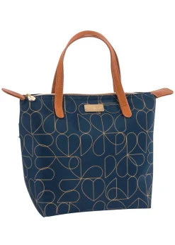 Beau & Elliot Navy Brokenhearted Luxury Lunch Bag & Bottle
