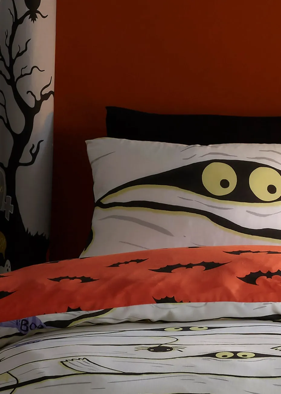 Bedlam Halloween Mummy Duvet Cover Set