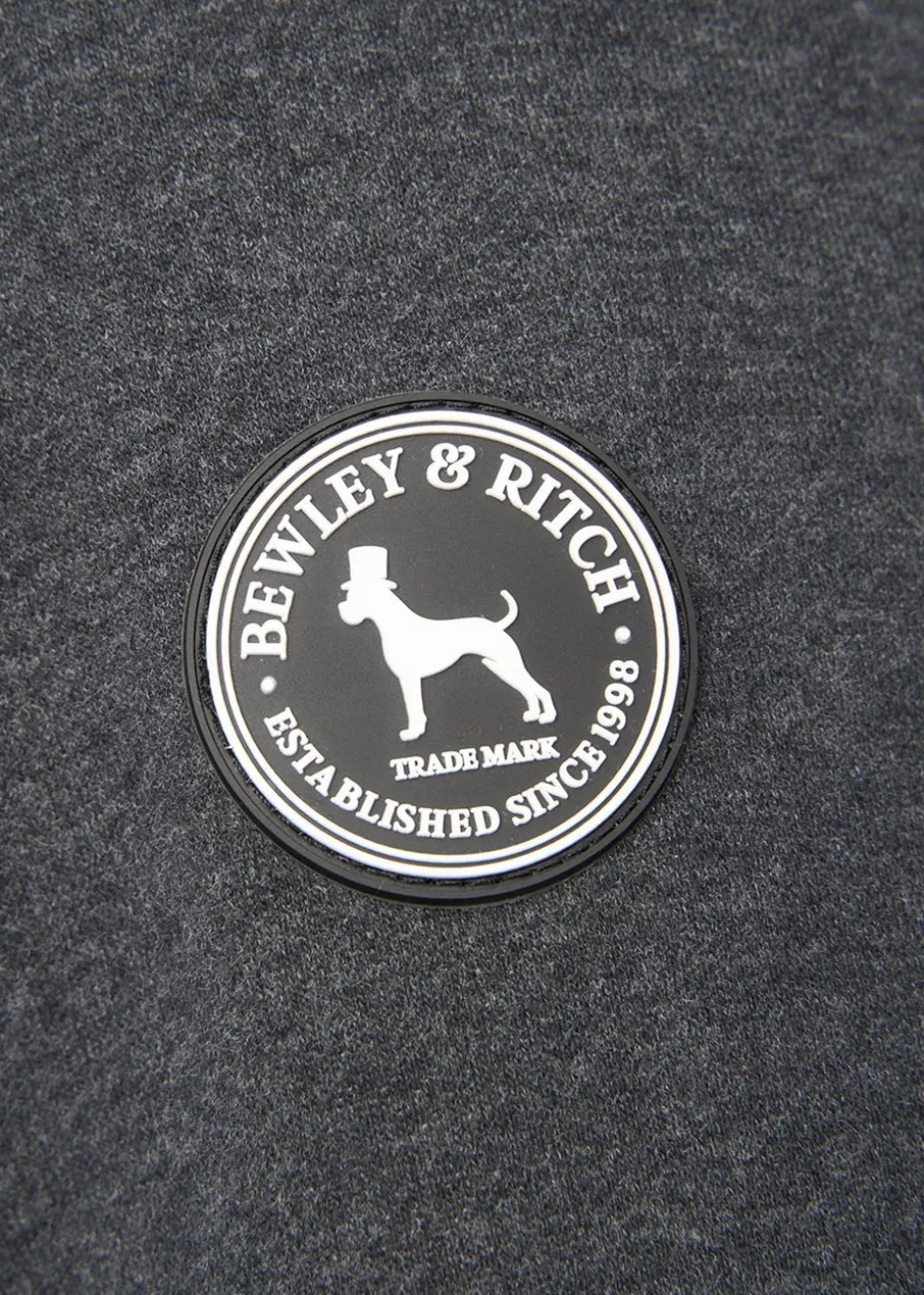 Bewley & Rich Black Brookes Jersey Puffer Jacket