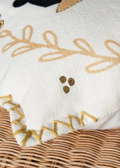 BHS Cream Nutcracker Cushion