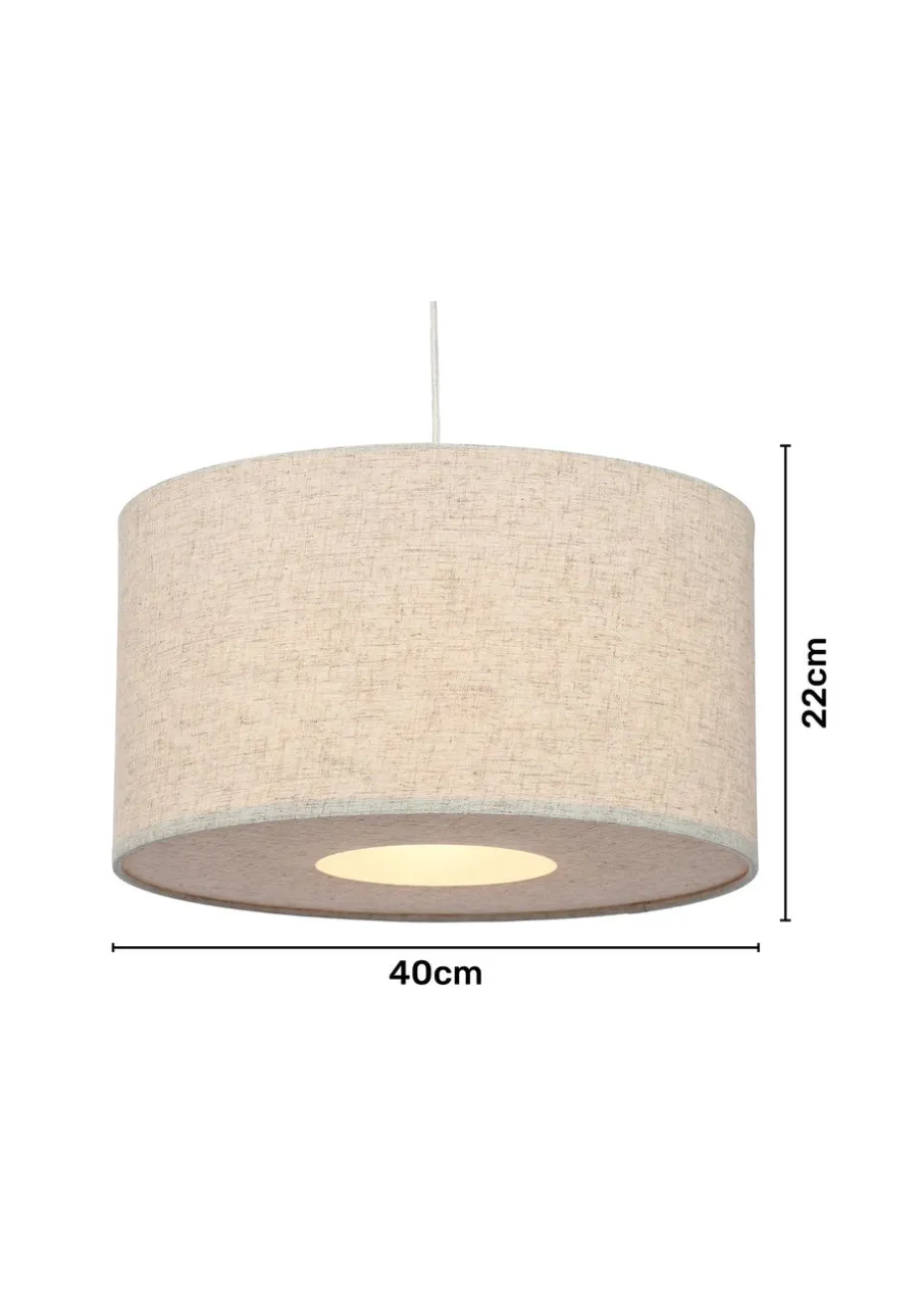 BHS Merle Easy Fit Light Shade (22cm x 39.5cm x 39.5cm)