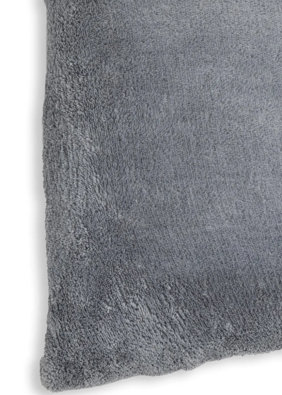 BHS Microfleece Charcoal Cushion (59x59cm)