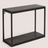 Black Beaded Shelf (15cm x 40cm x 40cm)