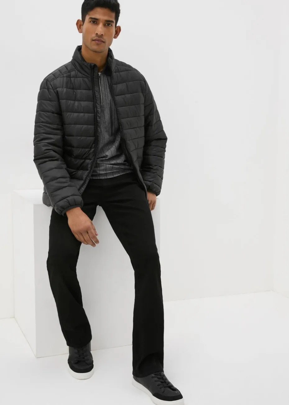 Black Bootcut Jeans