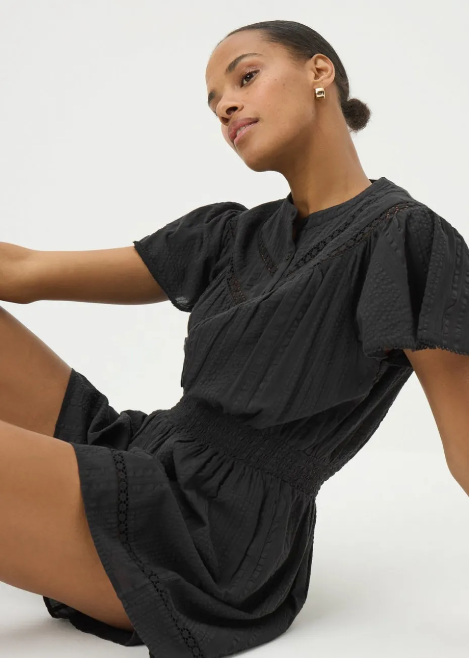 Black Lace Playsuit