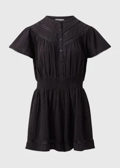 Black Lace Playsuit
