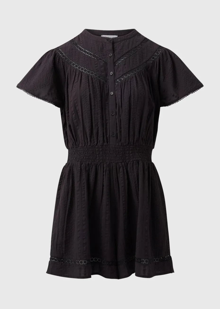 Black Lace Playsuit