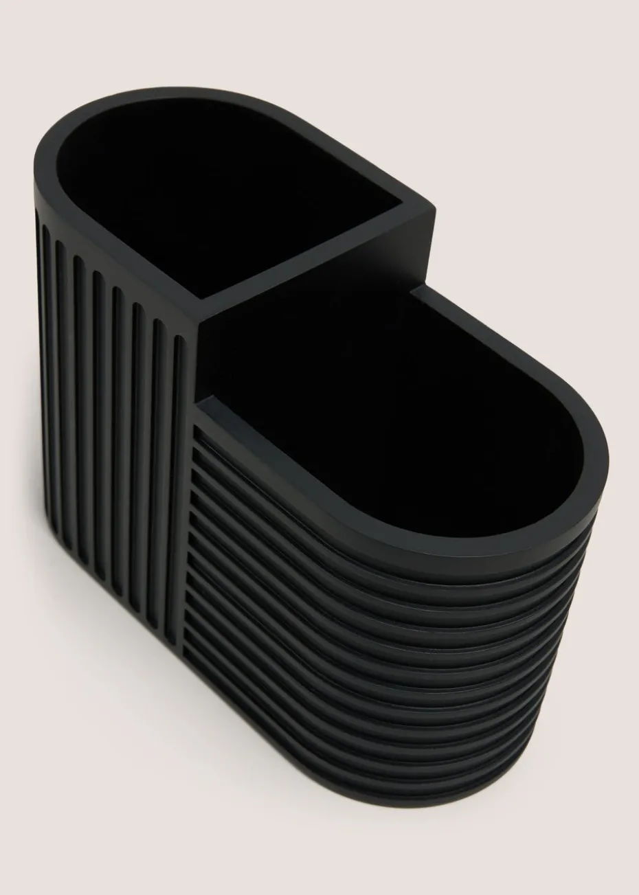 Black Resin Tumbler
