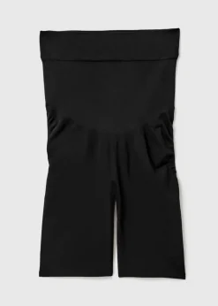 Black Seamless Smoothing Shorts