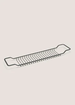 Black Slim Wire Storage Basket