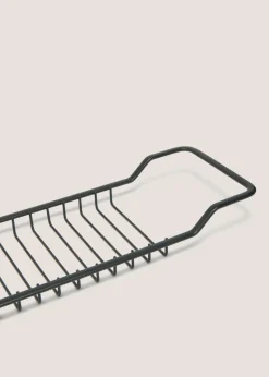 Black Slim Wire Storage Basket