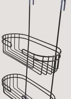 Black Slim Wire Storage Basket