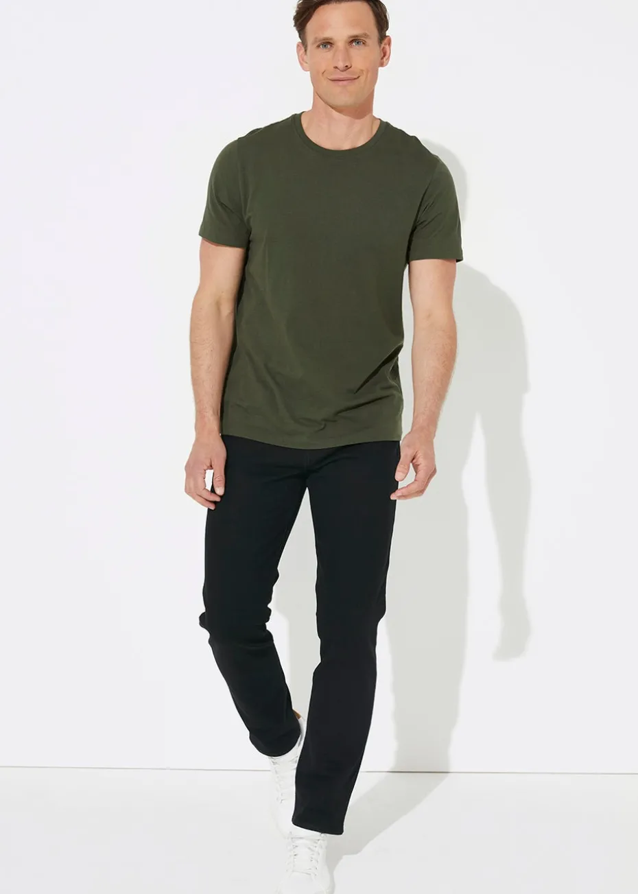 Black Stretch Slim Fit Jeans