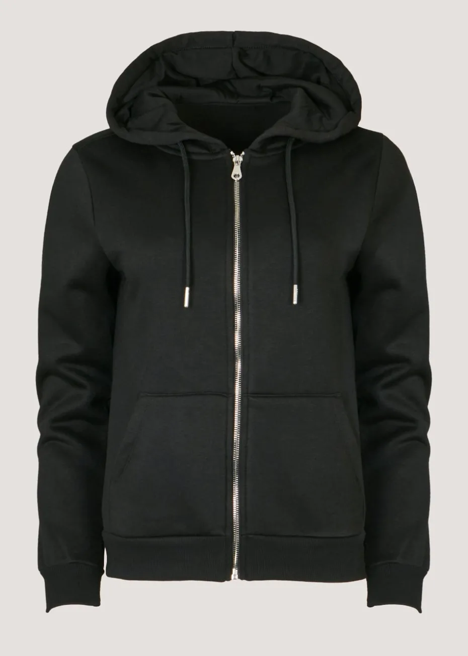 Black Zip Up Hoodie