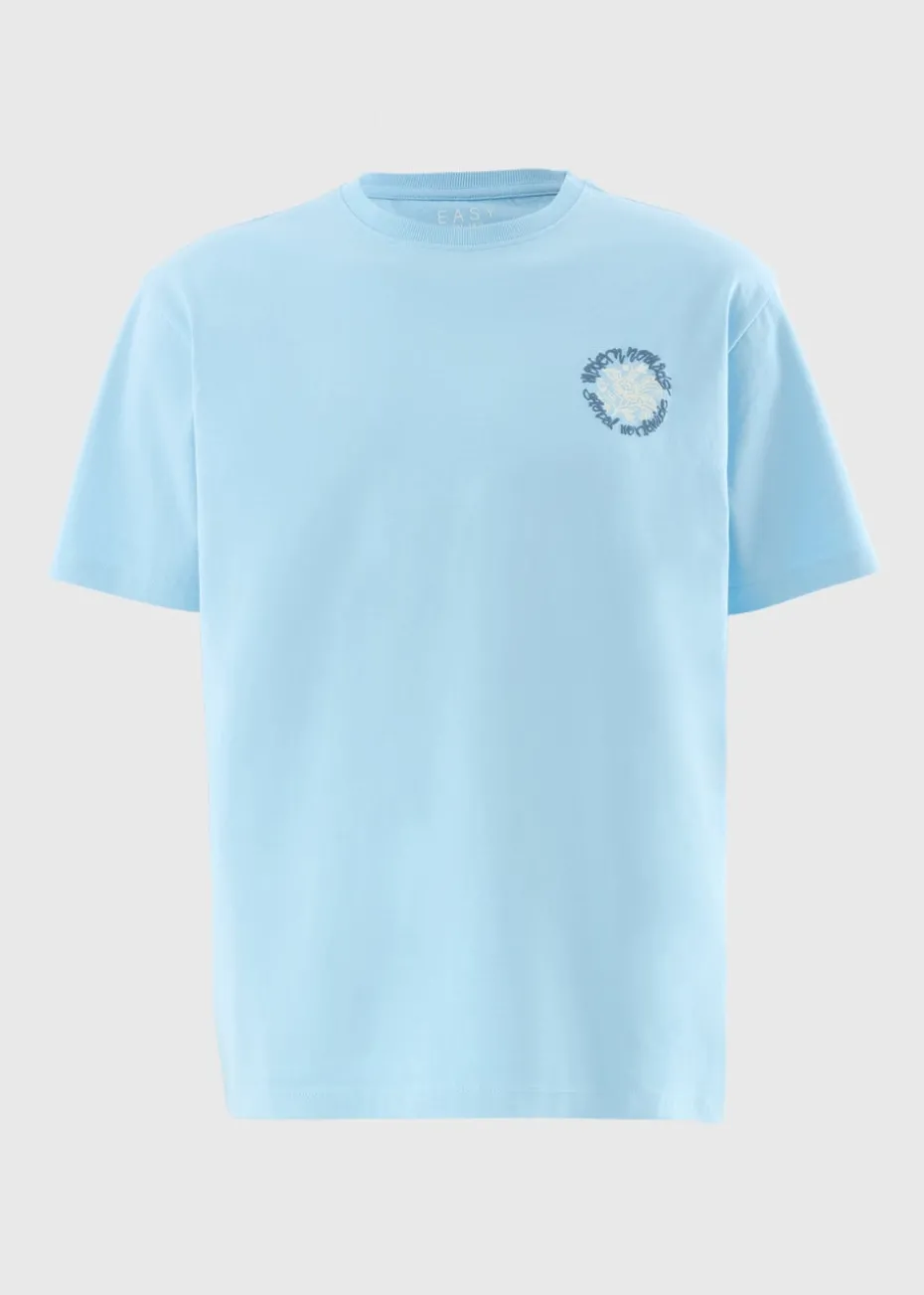 Blue Modern Nomads Logo T-Shirt