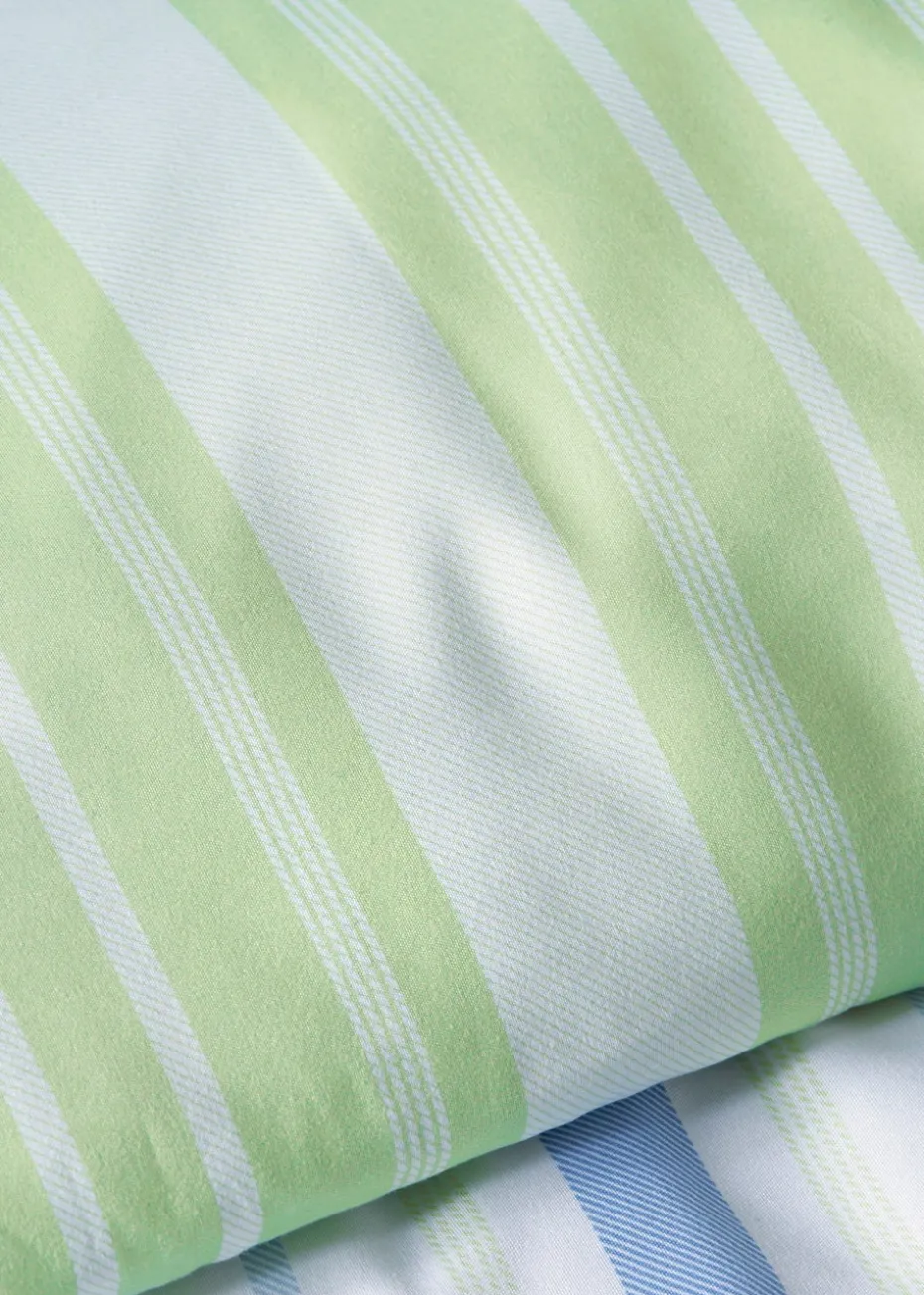 Blue Multi Stripe Duvet Set