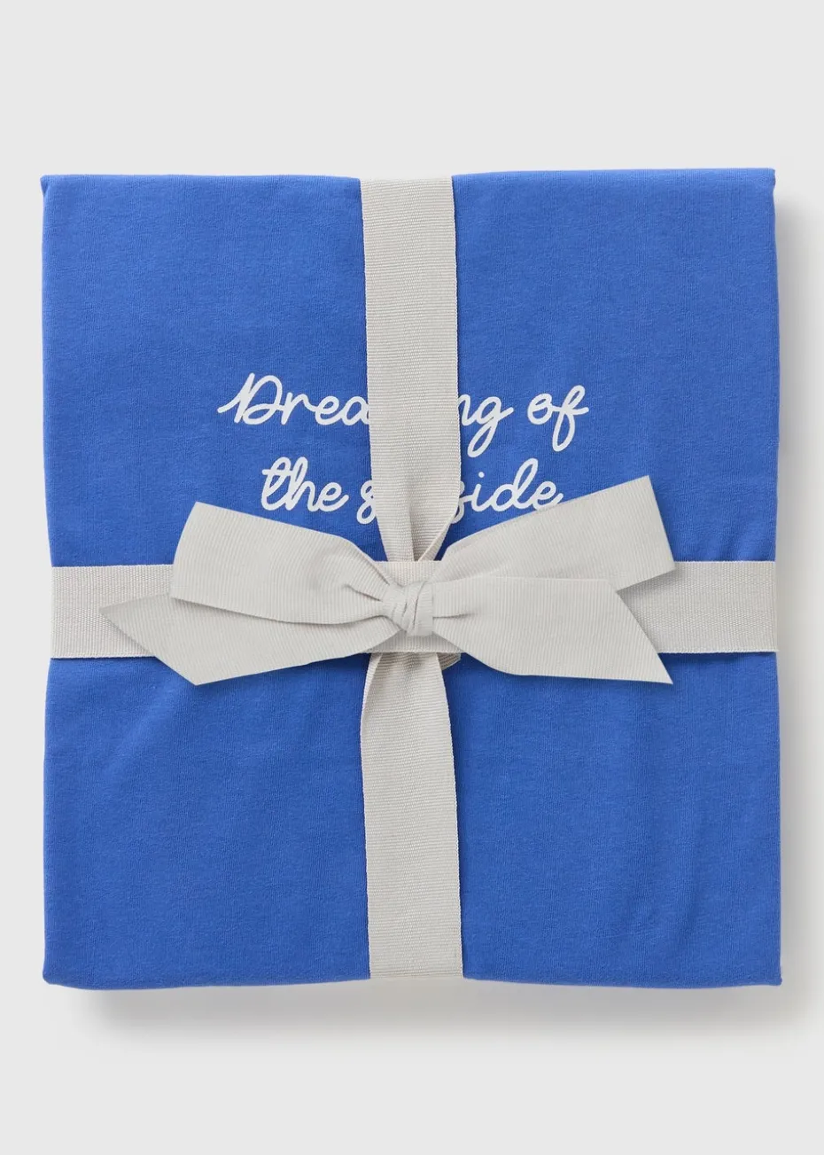 Blue Seaside Short Pyjama Set
