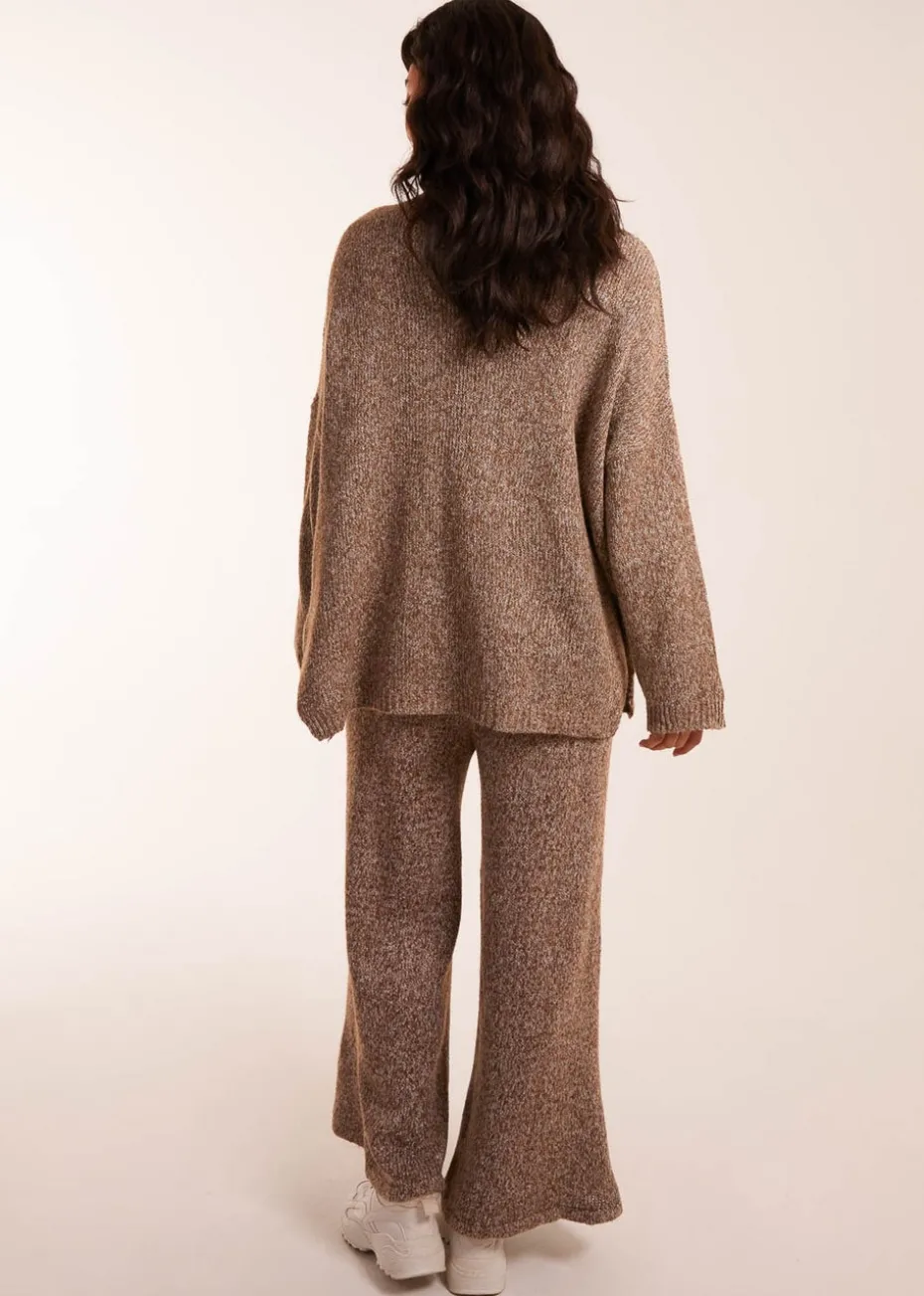Blue Vanilla Cosy High Neck Jumper Set