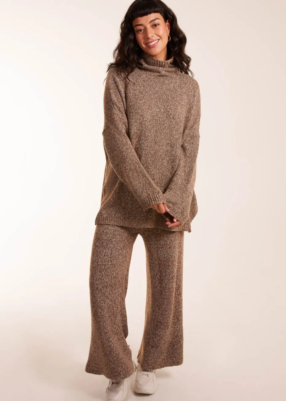 Blue Vanilla Cosy High Neck Jumper Set