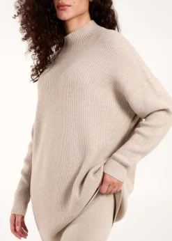 Blue Vanilla Stone Ribbed Jumper & Knit Legging Set