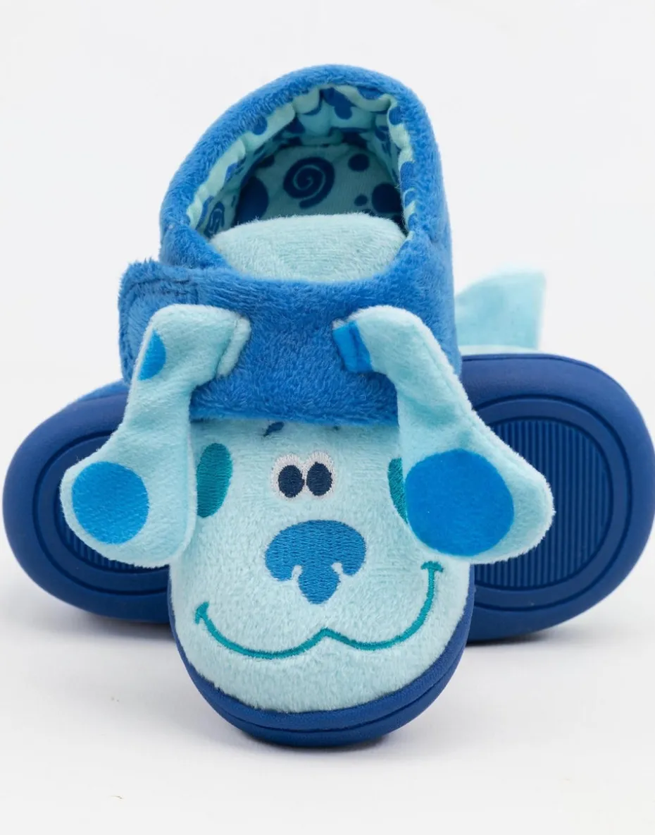 Blue's Clues & You! Boys Blue 3D Mule Slippers (4-10 UK Child)