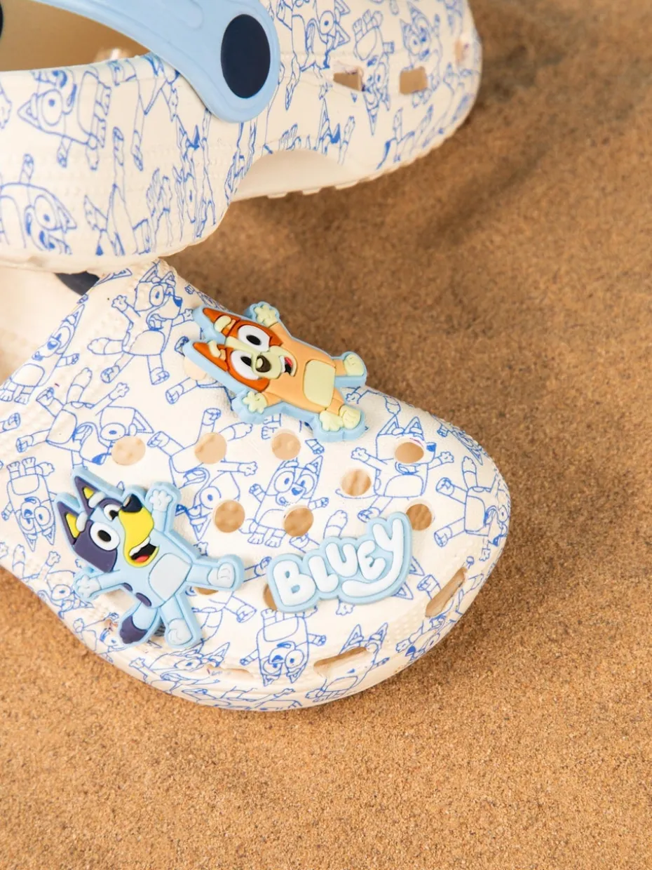 Bluey & Bingo Kids Grey Clogs (Younger 6-12 Older)