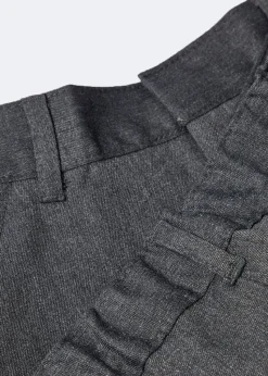 Boys 2 Pack Grey Slim Fit School Shorts (3-13yrs)