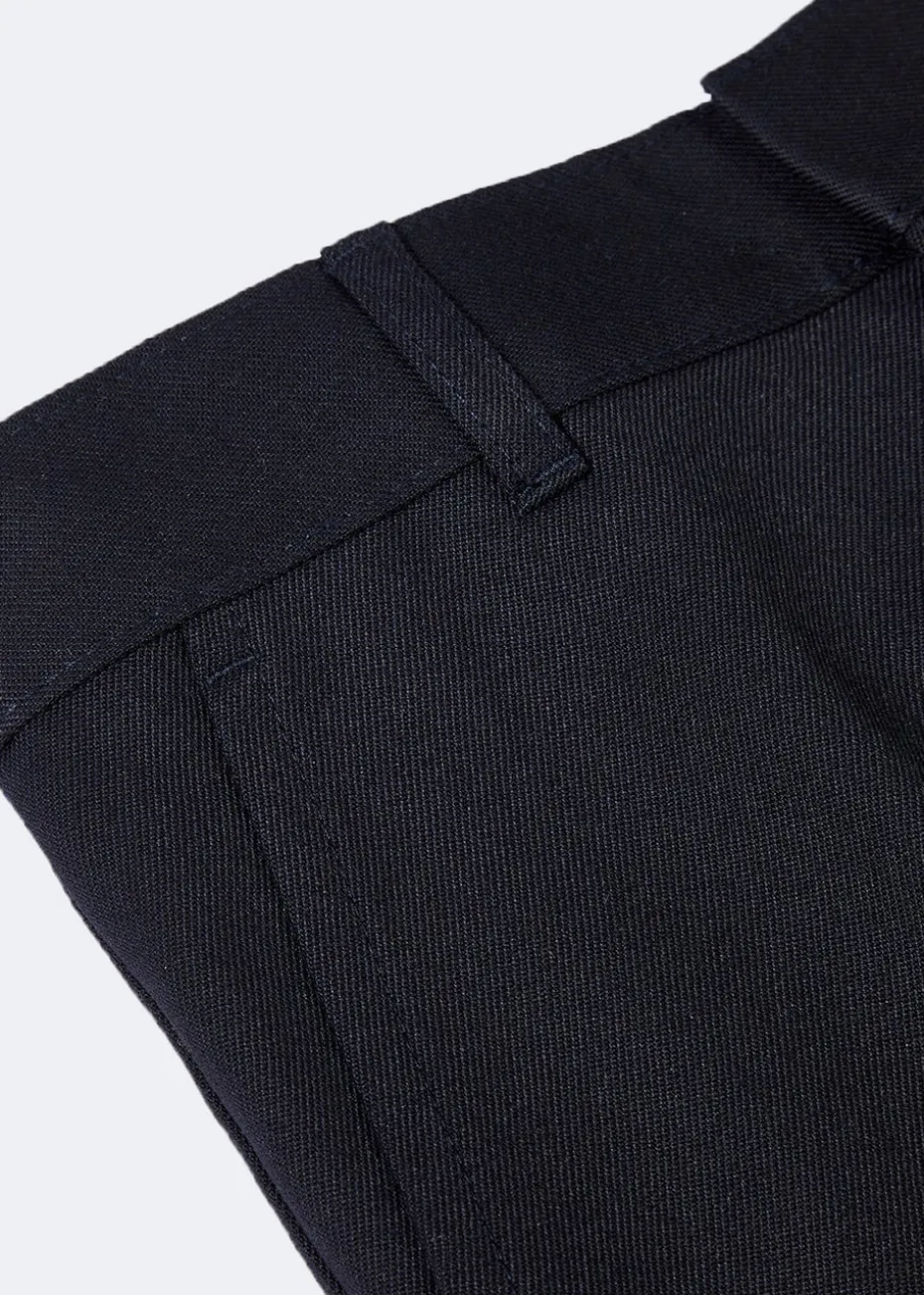 Boys 2 Pack Navy Slim Fit School Trousers (3-14yrs)