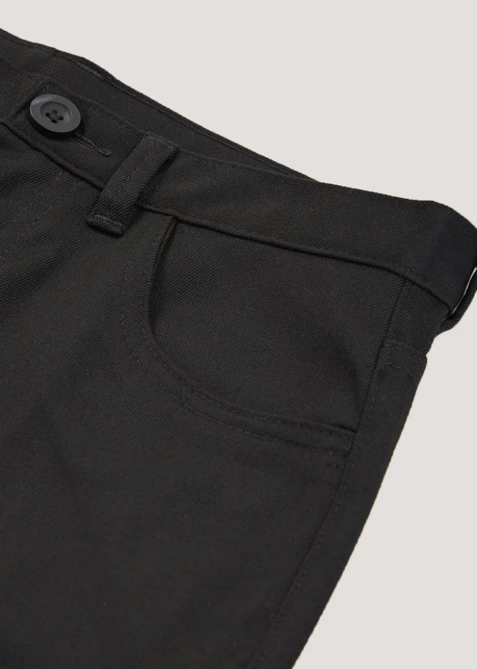 Boys Black School Jeans (4-16yrs)