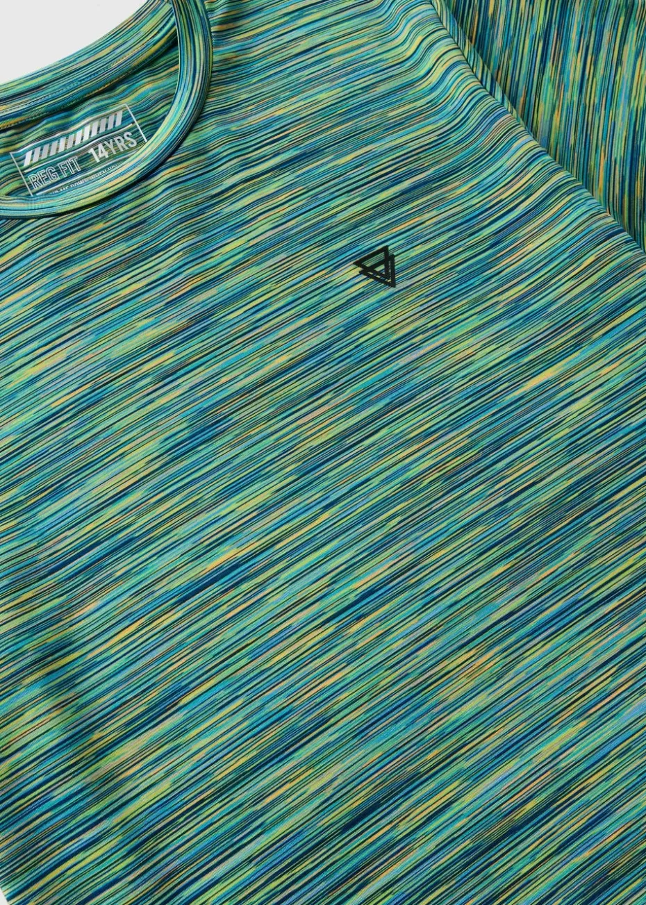 Boys Green Space Dye T-Shirt (7-15yrs)