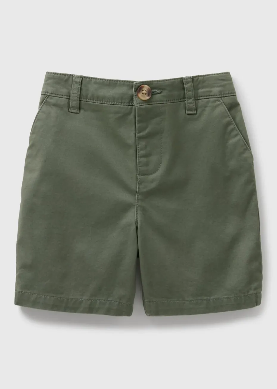 Boys Khaki Chino Shorts (1-7yrs)