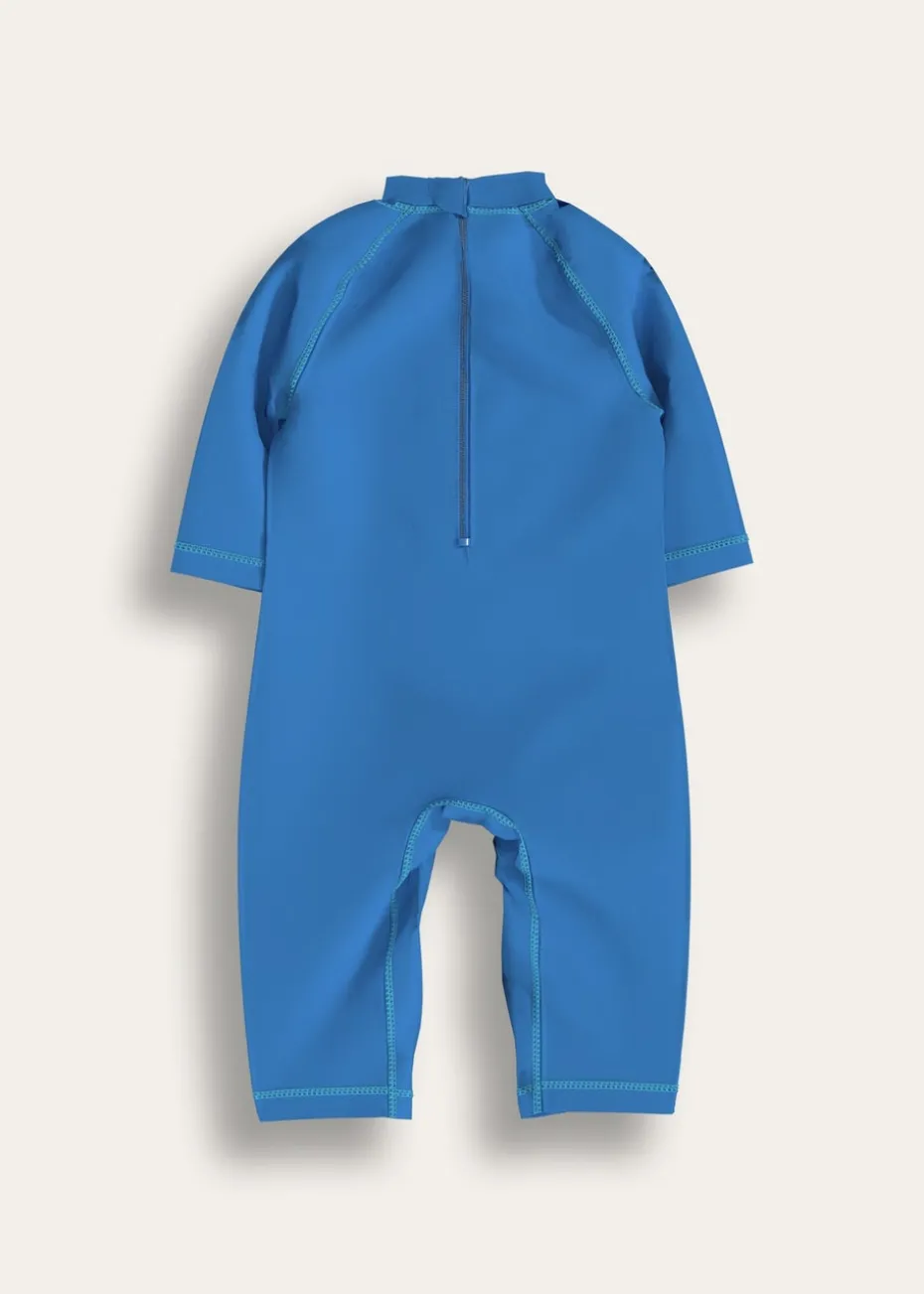 Brand Threads Bluey Blue Swim Set Blue (12 Months -5 Years)
