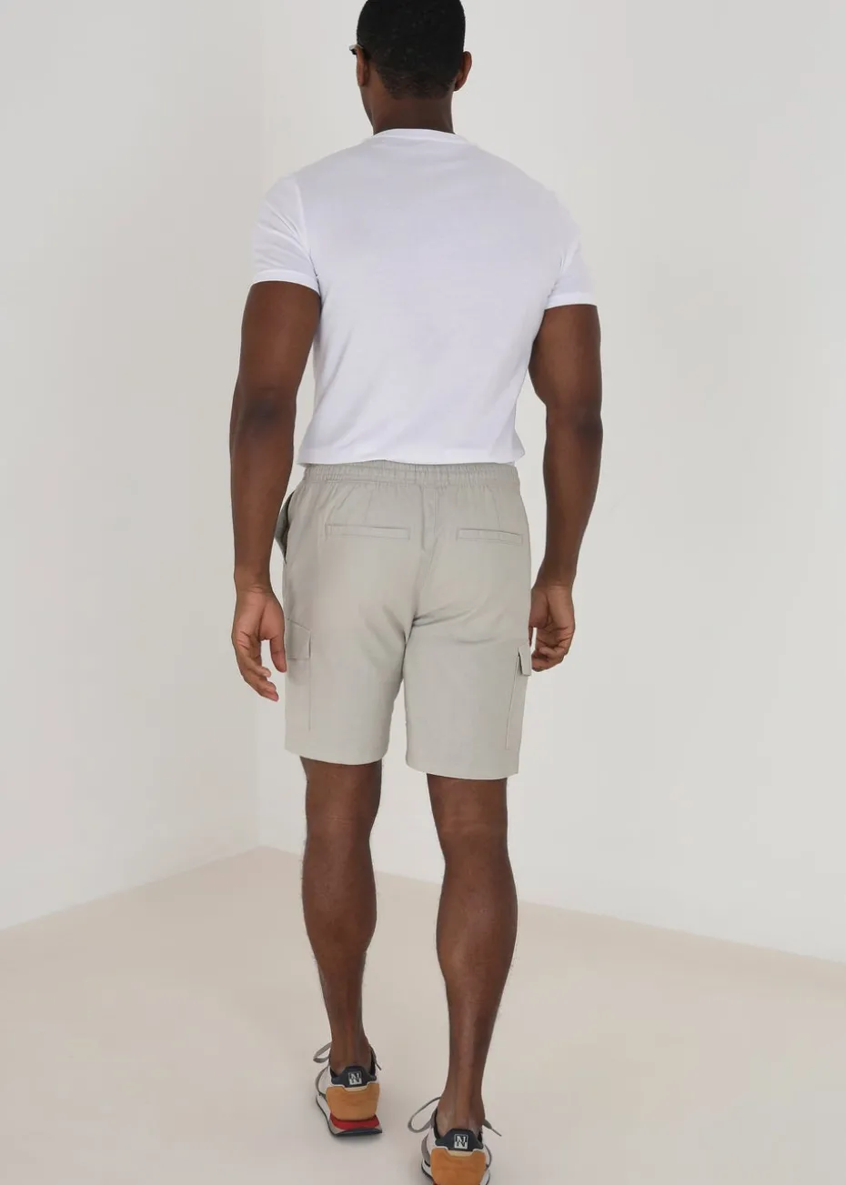 Brave Soul Stone Cargo Shorts