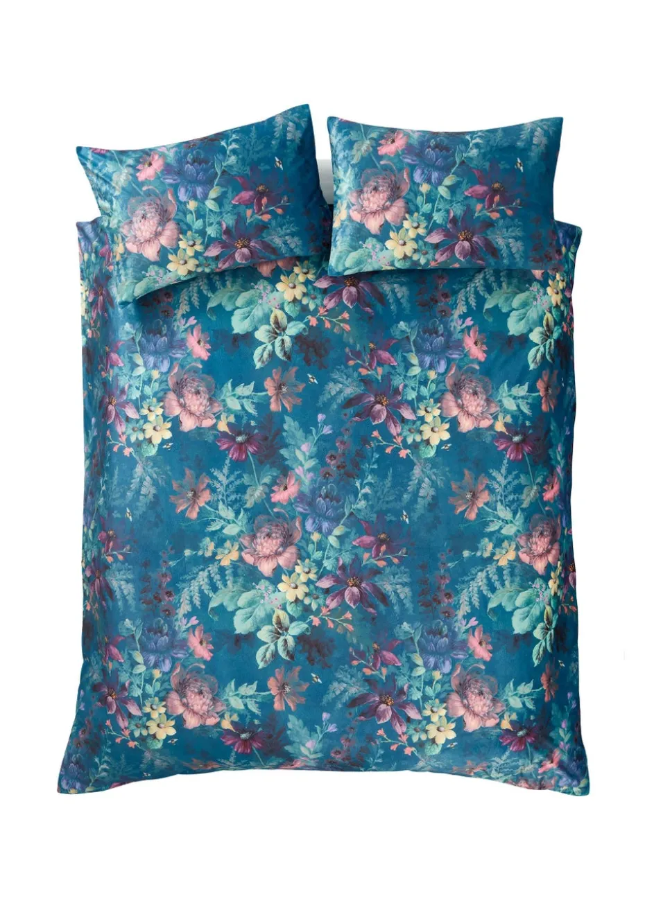 Bridgerton By Catherine Lansfield Romantic Floral Duvet Cover Set