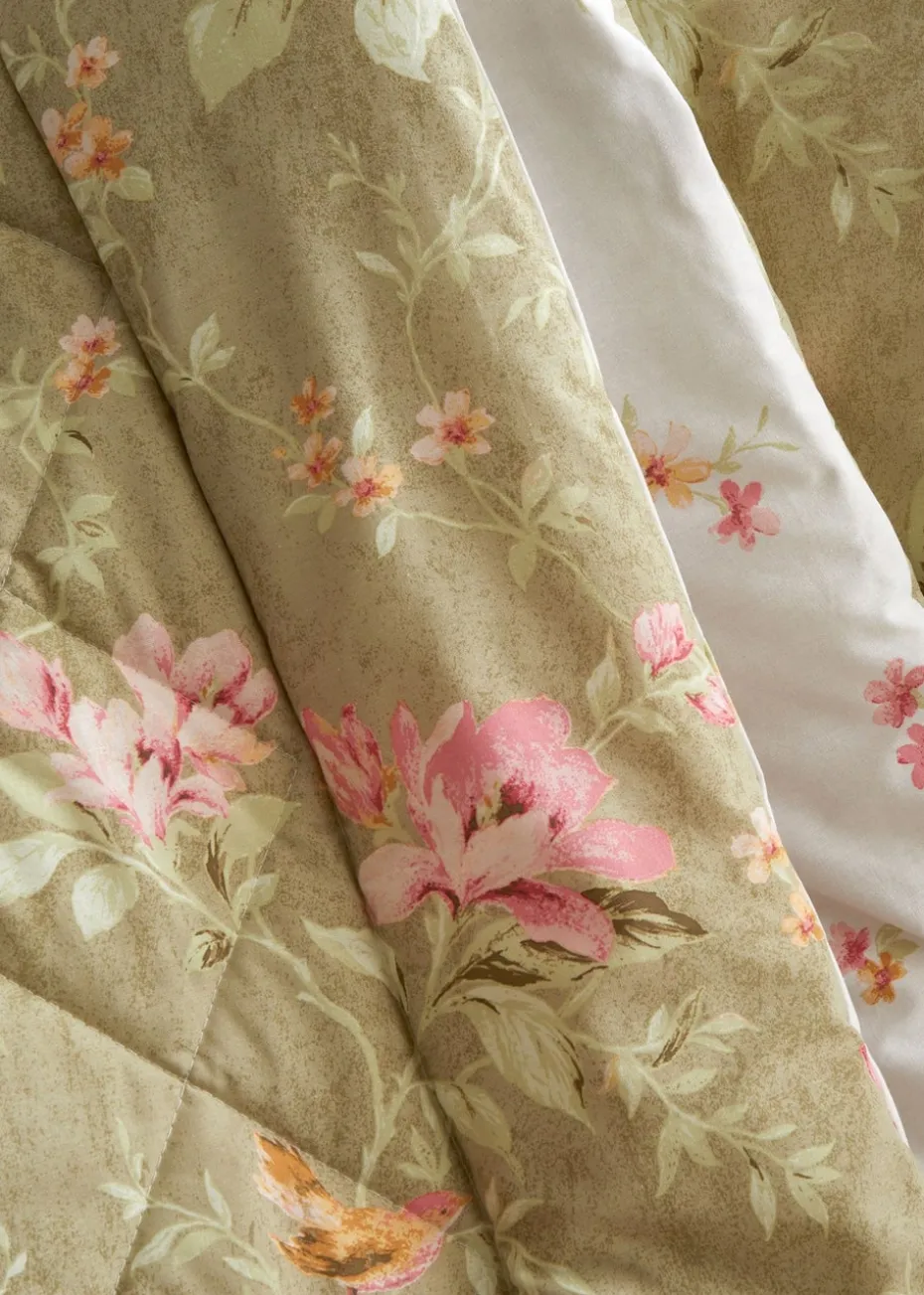 Bridgerton By Catherine Lansfield 3.5 Tog Penelope Reversible Eiderdown Bedspread (200x200cm)